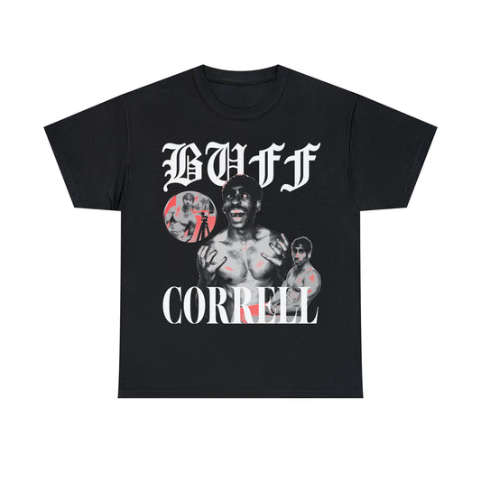 Official Buff Correll T-Shirt – Buff Correll Collage T-Shirt – Unisex Cotton Tee