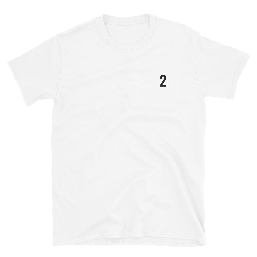 embroidered 2 shirt! ultra soft short sleeve unisex t shirt