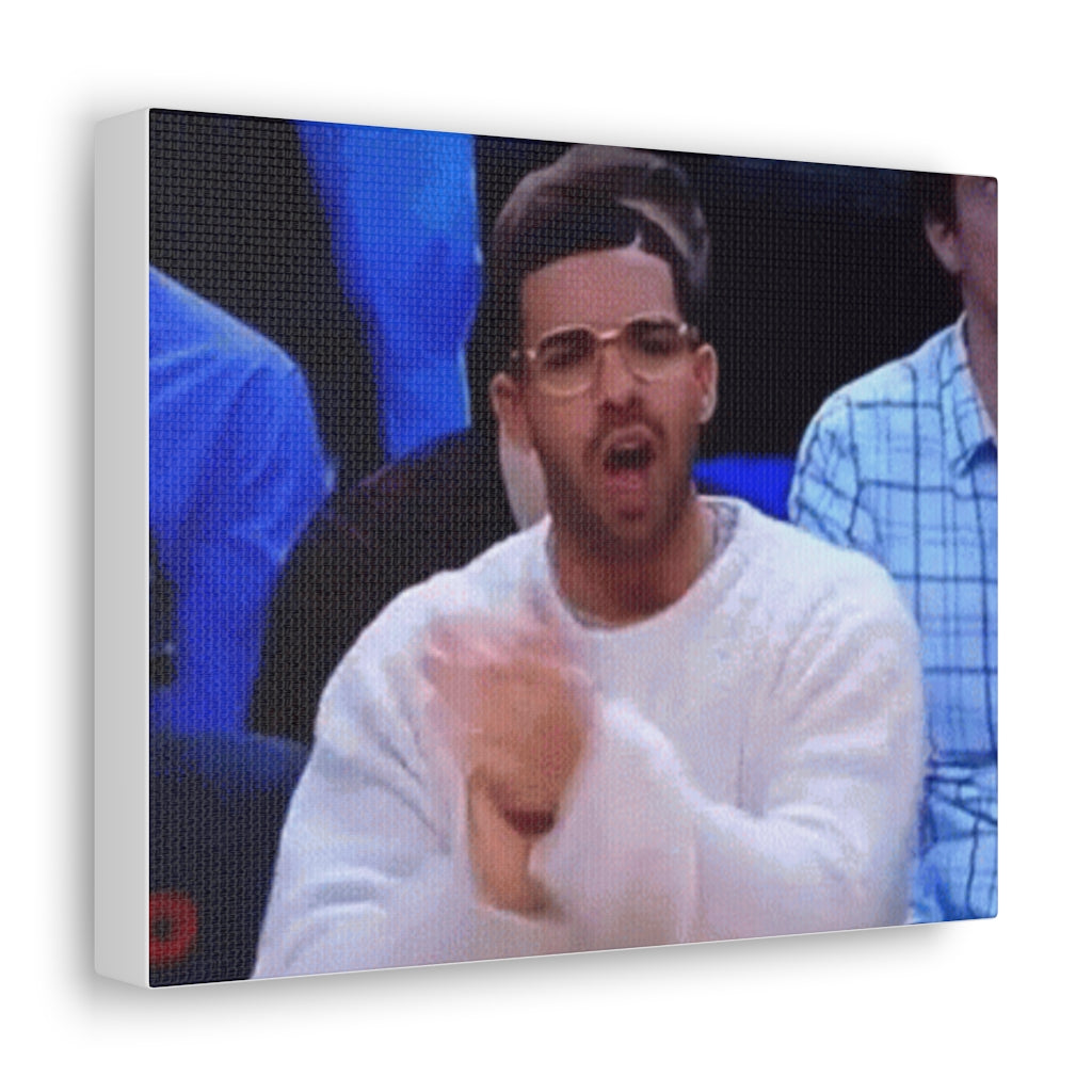 Drake Clapping Gif Artwork Canvas