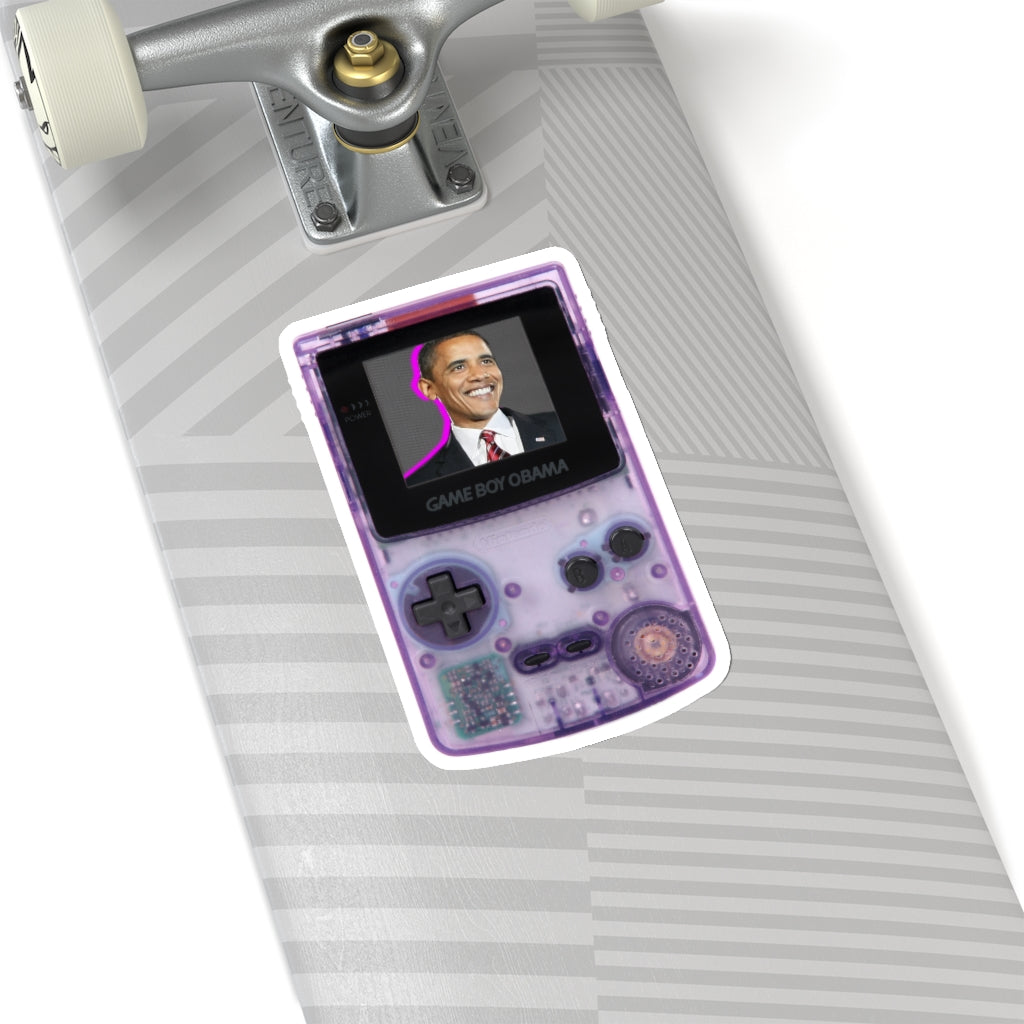 GameBoy Obama Sticker