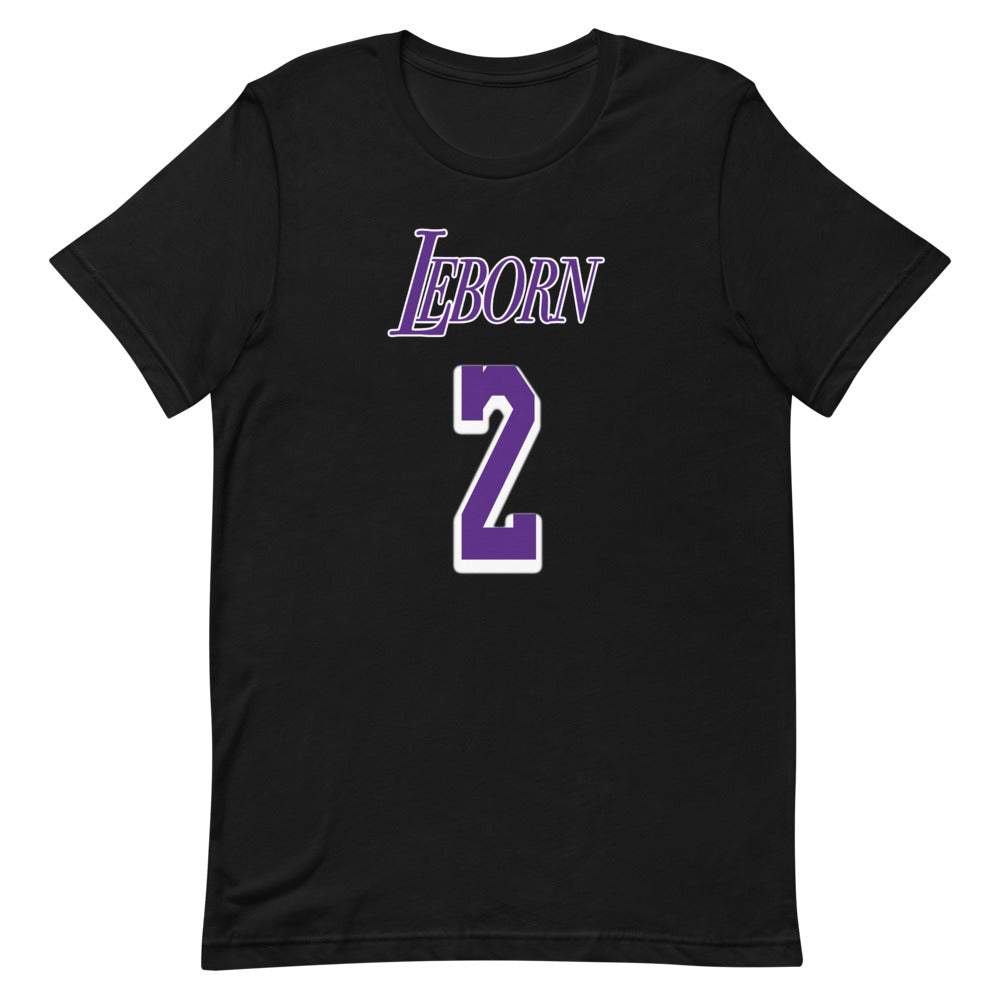jaywoon - Elbow-Sleeve Mock Two-Piece Basketball T-Shirt